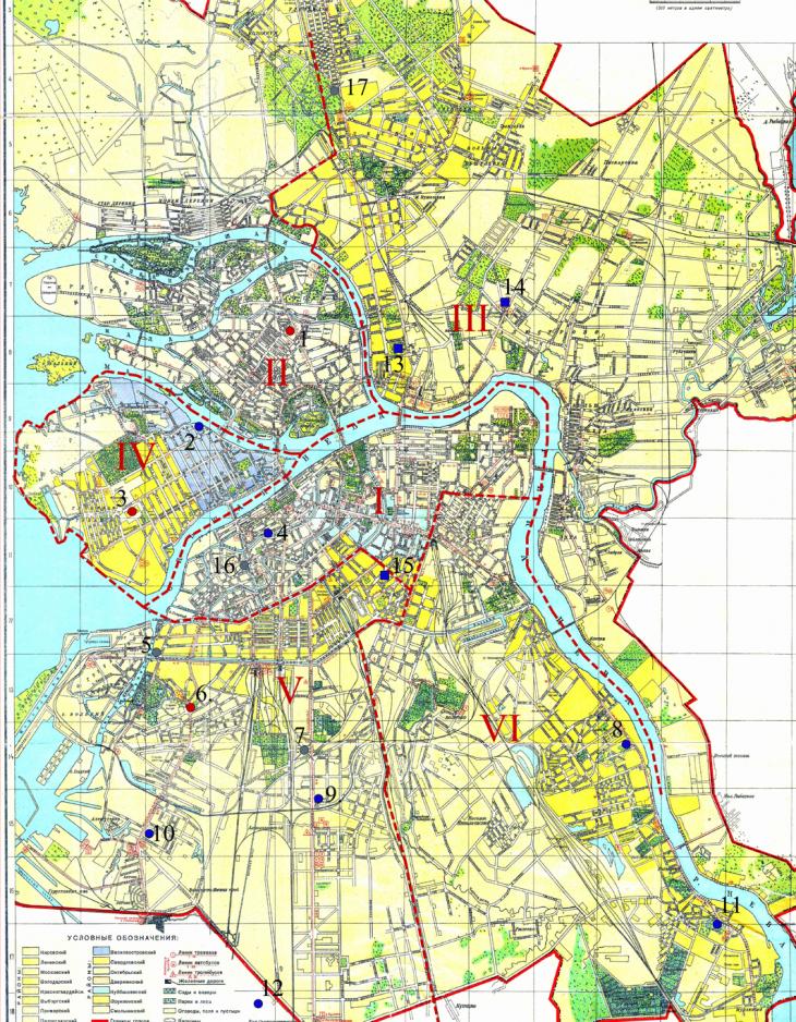 Карта ленинграда 1940 года с номерами домов