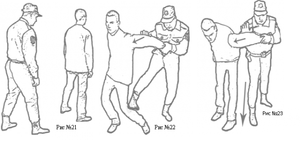 Боевые приемы борьбы для сотрудников полиции в картинках пособие для